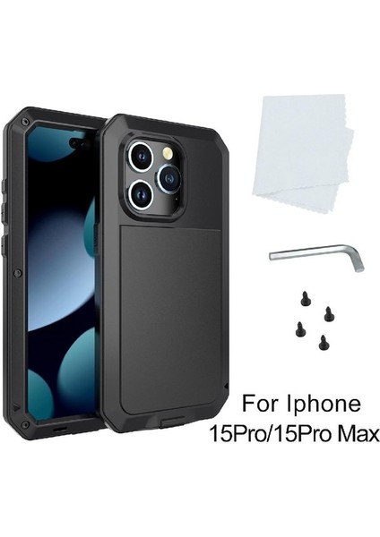 Iphone 15 Için Kılıf Pro Max 360 Tam Vücut Koruyucu Kapak Açık Spor (Yurt Dışından)