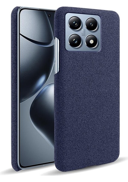 Xiaomi 14T Pro Kumaş Dokusu Çizilmez Koruyucu Pc Telefon Kapağı (Yurt Dışından)