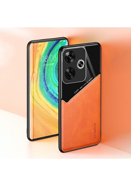Xiaomi Poco F6 5g Pu+Tpu+Pc Telefon Kapağı Desteği Manyetik Araç Montajı (Yurt Dışından) modelleri