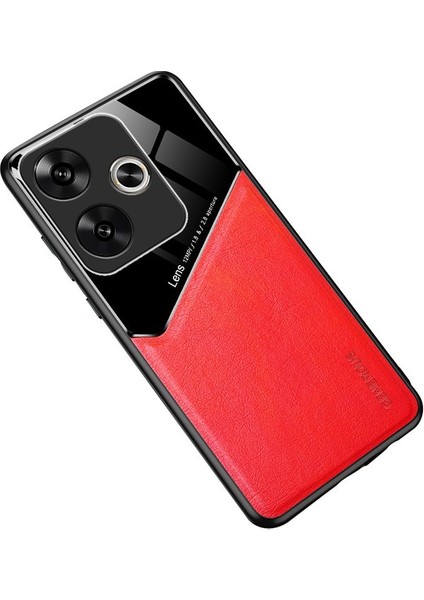 Xiaomi Poco F6 5g Pu+Tpu+Pc Telefon Kapağı Desteği Manyetik Araç Montajı (Yurt Dışından)