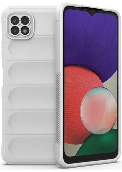 Galaxy A22 5g Için Kaymaz Silikon Telefon Kılıfı - Yeşil (Yurt Dışından)