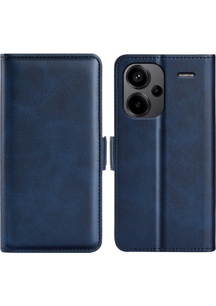 Xiaomi Için Redmi Note 13 Pro+ 5g Kılıf Damla Koruma Deri Cüzdan Stand Cep Telefonu Kapak-Kahverengi (Yurt Dışından)
