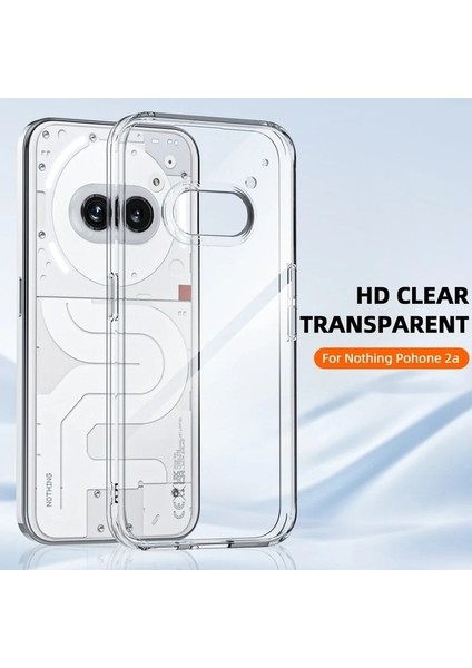 Nothing Phone 2 Şeffaf Akrilik Cep Telefonu Kılıfı (Yurt Dışından)