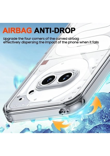 Nothing Phone 2 Şeffaf Akrilik Cep Telefonu Kılıfı (Yurt Dışından)