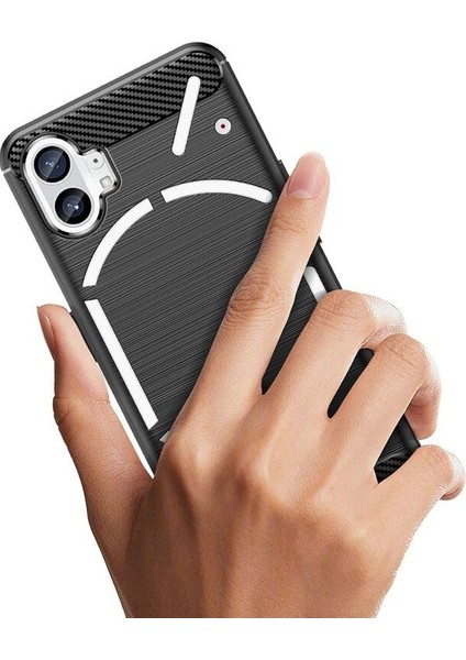 Nothing Phone 1 Için Oymalı Buzlu Yumuşak Silikon Kılıf (Yurt Dışından) fiyatları