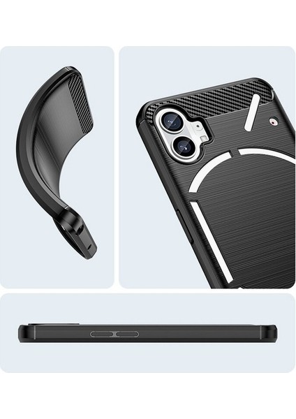 Nothing Phone 1 Için Oymalı Buzlu Yumuşak Silikon Kılıf (Yurt Dışından) modelleri