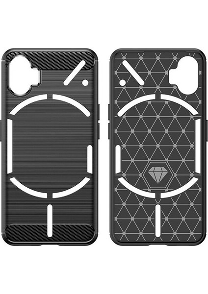 Nothing Phone 1 Için Oymalı Buzlu Yumuşak Silikon Kılıf (Yurt Dışından) fırsatları
