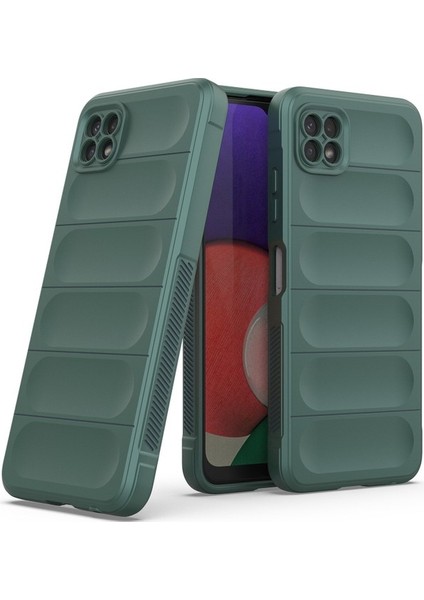 Galaxy A22 5g Için Kaymaz Silikon Telefon Kılıfı - Yeşil (Yurt Dışından) fiyatları