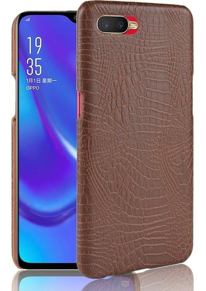 Oppo Oppo Için Şık Klasik Durumda Bir Klasik Timsah Moda Anti Kapak (Yurt Dışından)