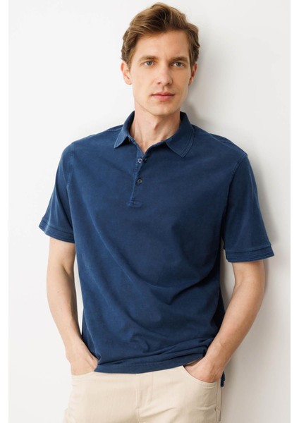 Erkek Polo Yaka T-Shirt Lacivert fiyatları