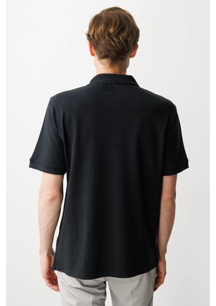 Erkek Polo Yaka T-Shirt Siyah modelleri