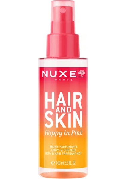 Hair & Skin Happy In Pink Body And Hair Fragrant Mist 100 ml