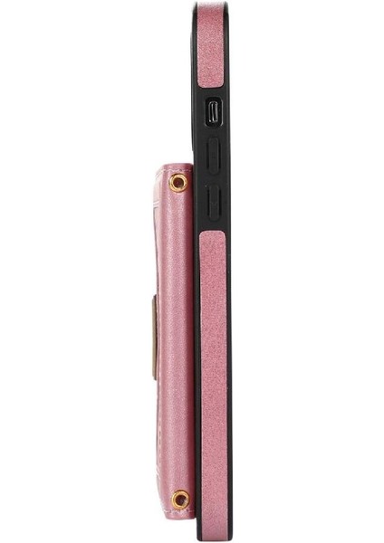IPhone 13 Pro Max Moda Glitter Cüzdan Kılıf Koruyucu ile Uyumlu (Yurt Dışından) modelleri