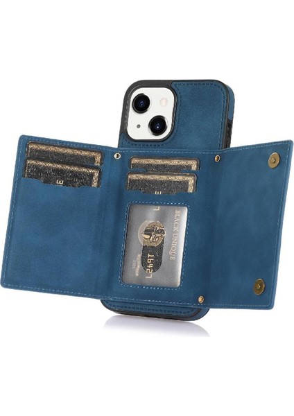 IPhone 13 Moda Glitter Cüzdan Kılıf ile Uyumlu Rfıd Engelleme Kayışı (Yurt Dışından) fırsatları
