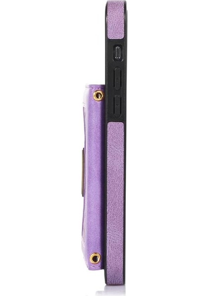 IPhone 12 Pro Max Moda Glitter Cüzdan Kılıf Manyetik ile Uyumlu (Yurt Dışından) modelleri