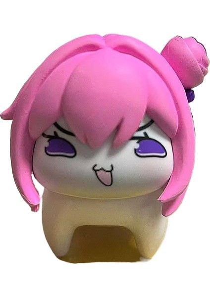 Doro El Yapımı Pembe Köpek Anime Süs Bebek (Yurt Dışından)