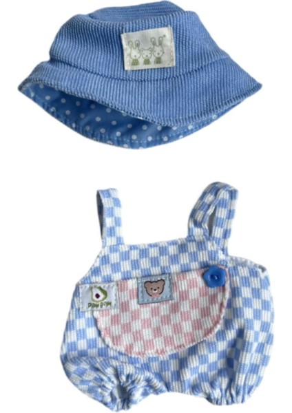 Ördek Giysileri 15CM Kıyafeti Ş Giysileri Şık Mavi (Yurt Dışından)