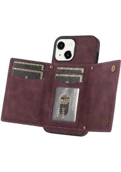 IPhone 13 Moda Glitter Cüzdan Kılıf ile Uyumlu Rfıd Engelleme Kayışı (Yurt Dışından) fiyatları