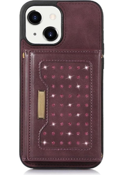 IPhone 13 Moda Glitter Cüzdan Kılıf ile Uyumlu Rfıd Engelleme Kayışı (Yurt Dışından) indirimleri