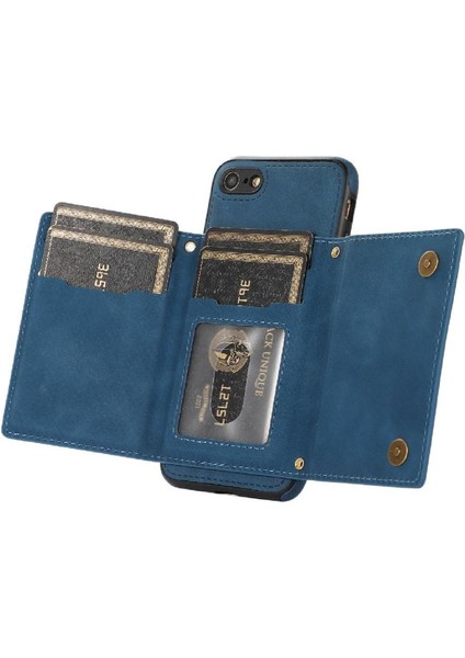 IPhone 8/iphone 7 Moda Glitter Cüzdan Kılıf Flip Case ile Uyumlu (Yurt Dışından) fırsatları