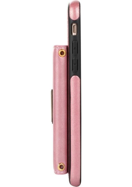 IPhone Se3/se2 Moda Glitter Cüzdan Durumda Rfıd Engelleme ile Uyumlu (Yurt Dışından)