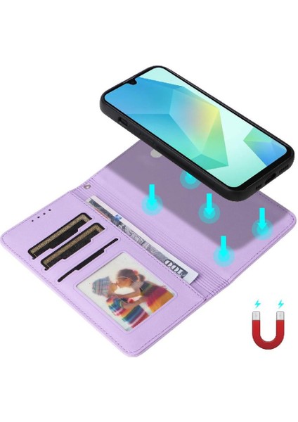 Galaxy A16 Kablosuz Şarj Flip Kapak Tasarımı Için Flip Case (Yurt Dışından) indirimleri
