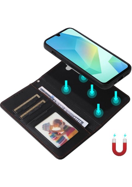Galaxy A16 Kablosuz Şarj Flip Kapak Tasarımı Için Flip Case (Yurt Dışından) fırsatları