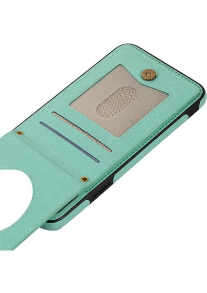 IPhone 11 Pro Max Flip Case Ayna Omuz Askısı Cüzdan ile Uyumlu (Yurt Dışından)