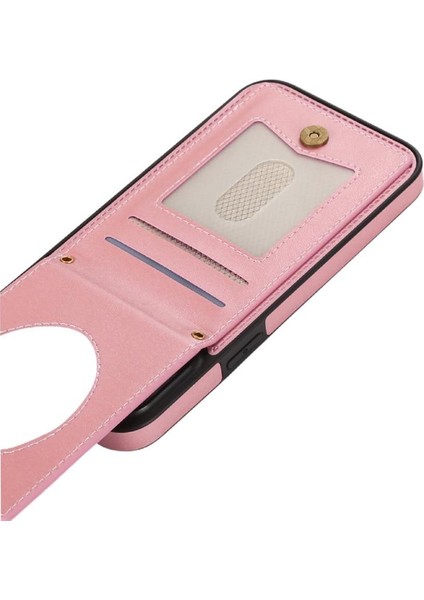 IPhone 14 Flip Case Rfıd Engelleme Ayna Omuz Askısı ile Uyumlu (Yurt Dışından) fiyatları