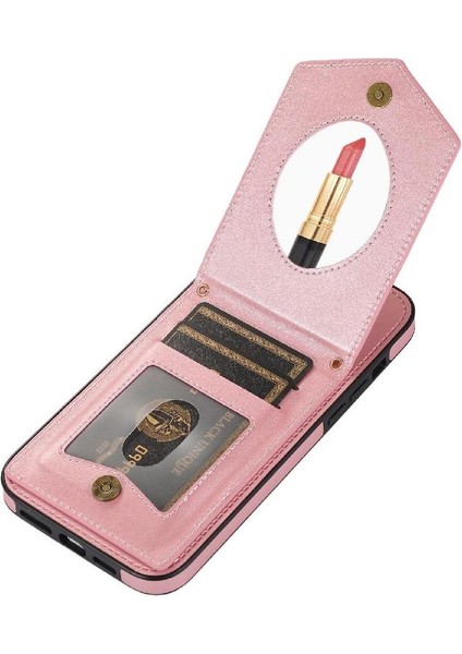 IPhone 13 Pro Max Flip Case Omuz Askısı Manyetik Rfıd ile Uyumlu (Yurt Dışından)