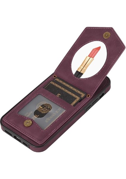 IPhone 12 Pro Max Flip Case Cüzdan Durumda Rfıd Engelleme ile Uyumlu (Yurt Dışından) fiyatları