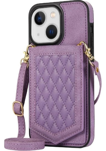 IPhone 13 Mini Flip Case Manyetik Kapatma Rfıd Engelleme ile Uyumlu (Yurt Dışından)