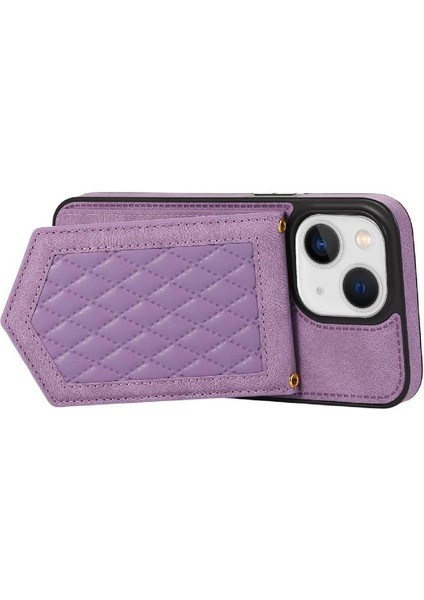 IPhone 13 Mini Flip Case Manyetik Kapatma Rfıd Engelleme ile Uyumlu (Yurt Dışından)