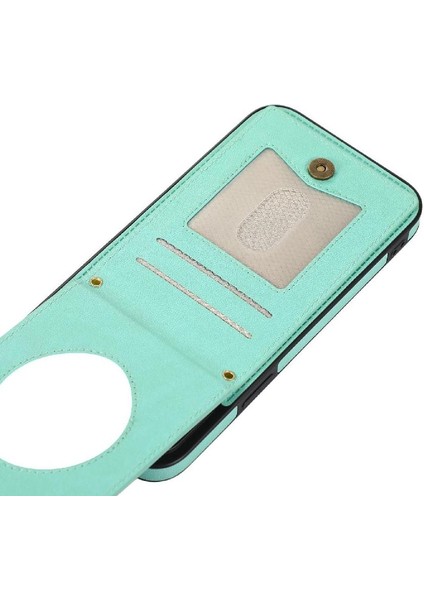 IPhone 13 Pro Max Flip Case Omuz Askısı Manyetik Rfıd ile Uyumlu (Yurt Dışından)