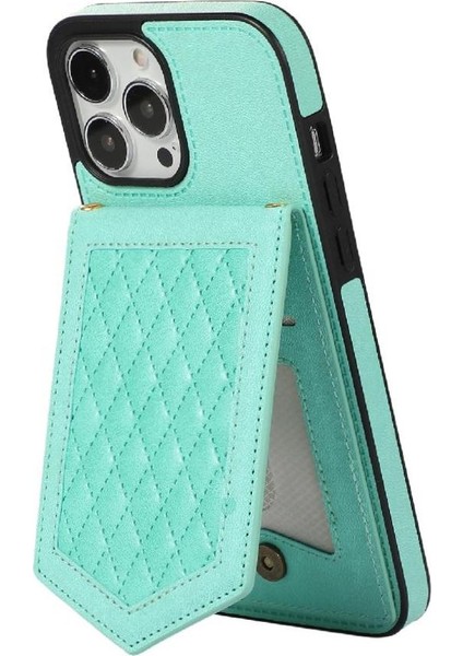 IPhone 13 Pro Max Flip Case Omuz Askısı Manyetik Rfıd ile Uyumlu (Yurt Dışından)