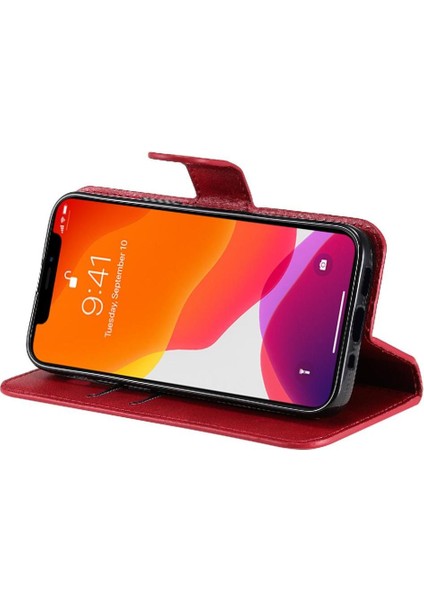 IPhone 13 Mini Kılıf Kart Yuvaları ile Uyumlu Kapak Kapak Manyetik Kapatma (Yurt Dışından)