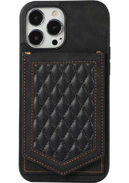 IPhone 15 Pro Flip Case Omuz Askısı Manyetik Kapatma ile Uyumlu (Yurt Dışından)