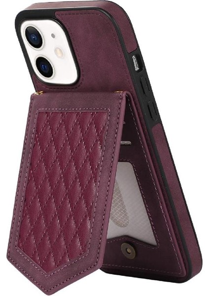 IPhone 11 Flip Case Rfıd Engelleme Ayna Omuz Askısı ile Uyumlu (Yurt Dışından) modelleri