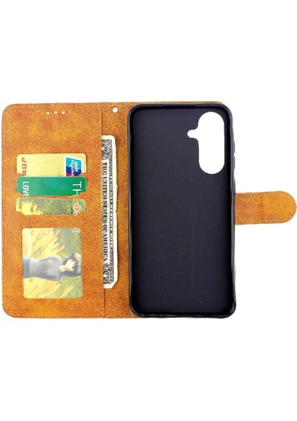 Galaxy A36 Kart Tutucu Için Pu Deri Kickstand Durumda Tam (Yurt Dışından) fırsatları