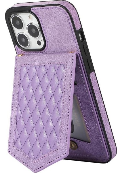 IPhone 13 Pro Max Flip Case Omuz Askısı Manyetik Rfıd ile Uyumlu (Yurt Dışından)