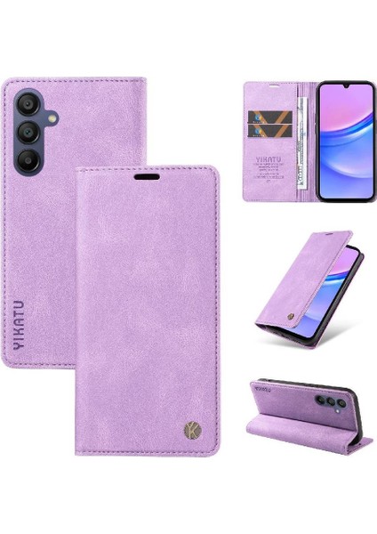 Galaxy A16 Kılıf Cilt Dostu Düz Renk Manyetik ile Uyumlu (Yurt Dışından)