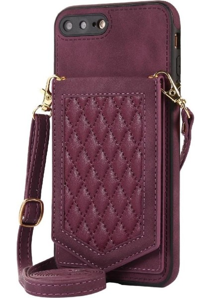IPhone 8 Plus/iphone 7 Plus Flip Case Ayna Omuz Rfıd ile Uyumlu (Yurt Dışından) fiyatları