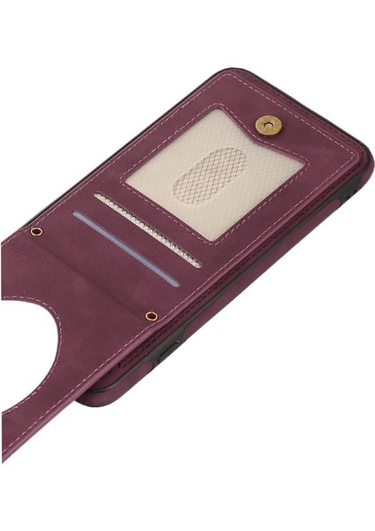 IPhone 8 Plus/iphone 7 Plus Flip Case Ayna Omuz Rfıd ile Uyumlu (Yurt Dışından) fırsatları