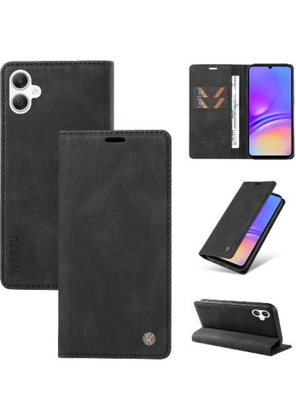 Galaxy A06 Kılıf Manyetik Flip Telefon Kılıfı ile Uyumlu (Yurt Dışından)