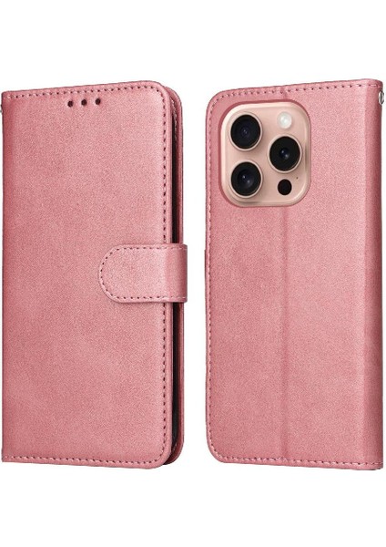 IPhone 16 Pro Max Kılıf Kart Yuvaları ile Uyumlu Kapak Kapak Manyetik (Yurt Dışından)