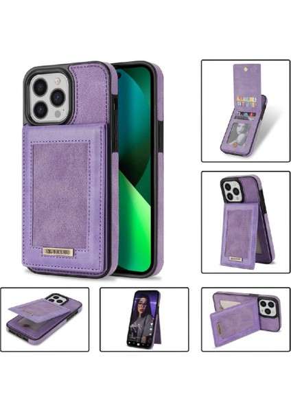 IPhone 15 Pro Max Flip Case Güçlü Manyetik Adsorpsiyon ile Uyumlu (Yurt Dışından)