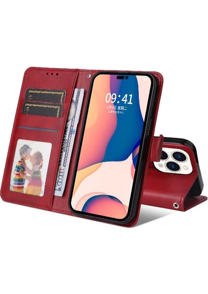 IPhone 14 Pro Max Vaka Hassas Kesikler Kart Yuvaları Manyetik ile Uyumlu (Yurt Dışından)