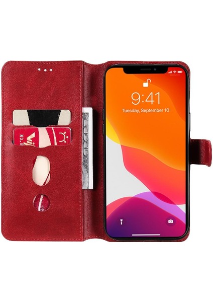IPhone 13 Pro Max Vaka Hassas Kesikler Kart Yuvaları Flip ile Uyumlu (Yurt Dışından)