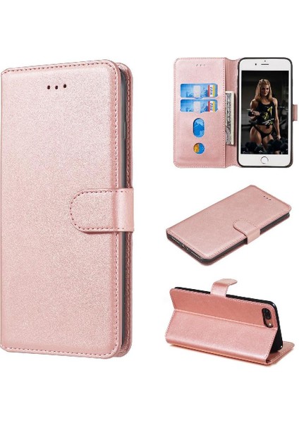 IPhone 7/8 Kılıf Kart Yuvaları ile Uyumlu Hassas Kesikler Kapak Çevirin (Yurt Dışından)