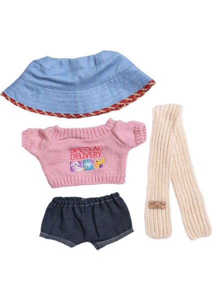 4 Minyatür Kı Giysileri Giysileri Takımı 38 cm Için (Yurt Dışından) modelleri
